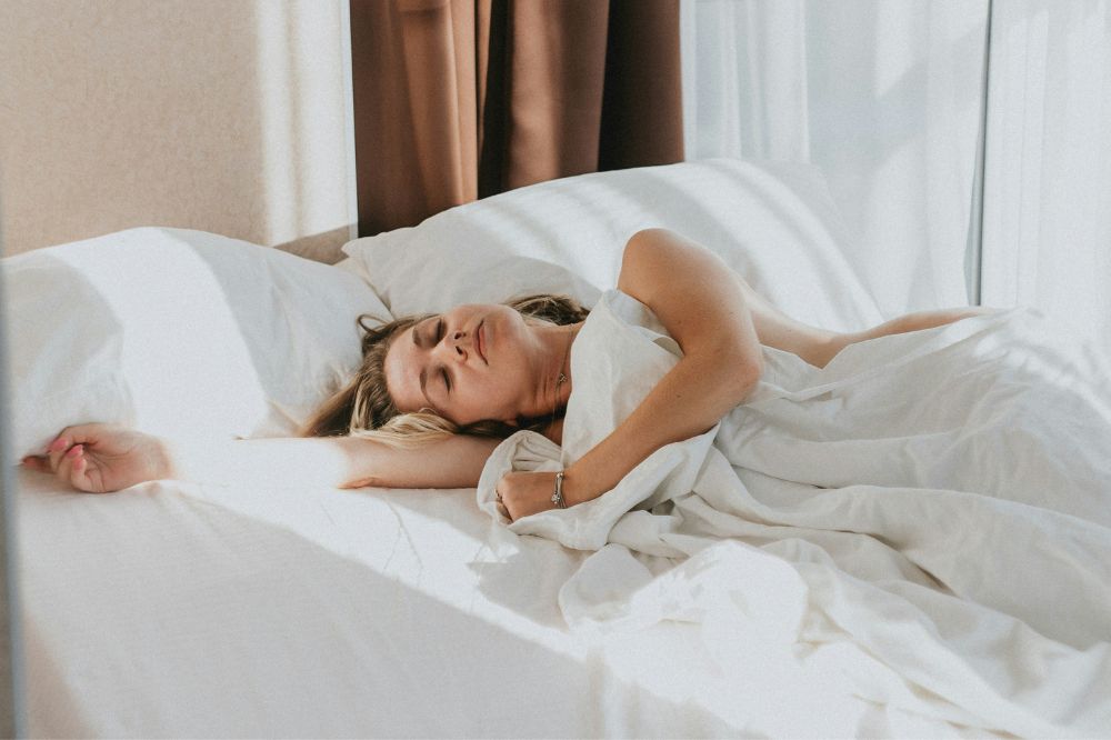 Woman sleeping